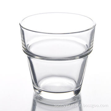 124ml Special Design Rock Glass, 47mm Bottom Diameter, 112g Weight, 69mm Top Diameter